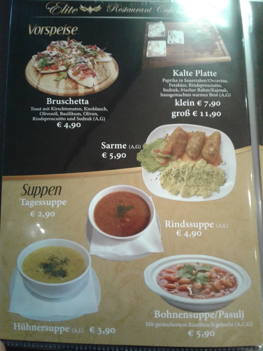 Speisekarte photo 3
