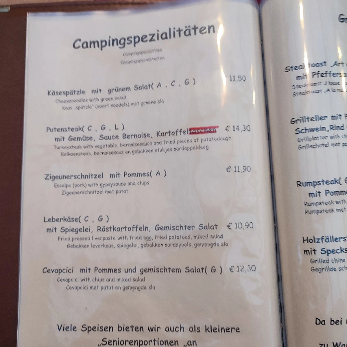 Speisekarte photo 7