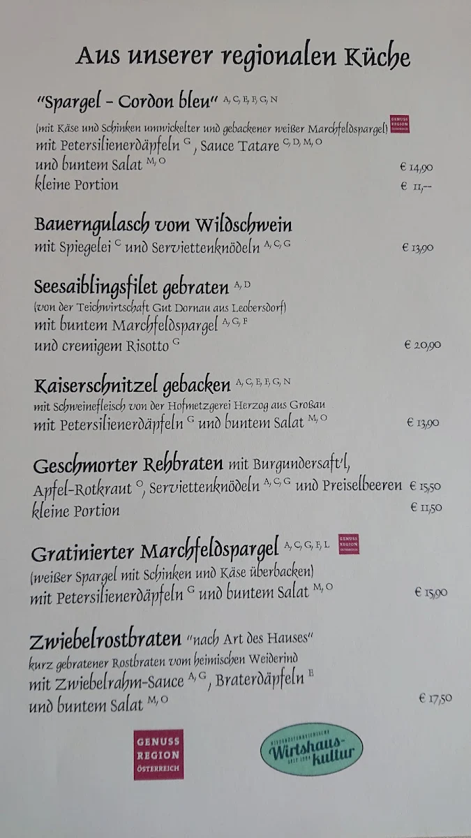 Speisekarte photo 2