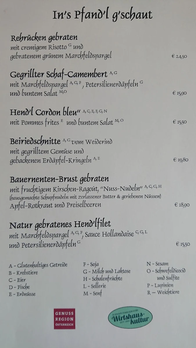 Speisekarte photo 3