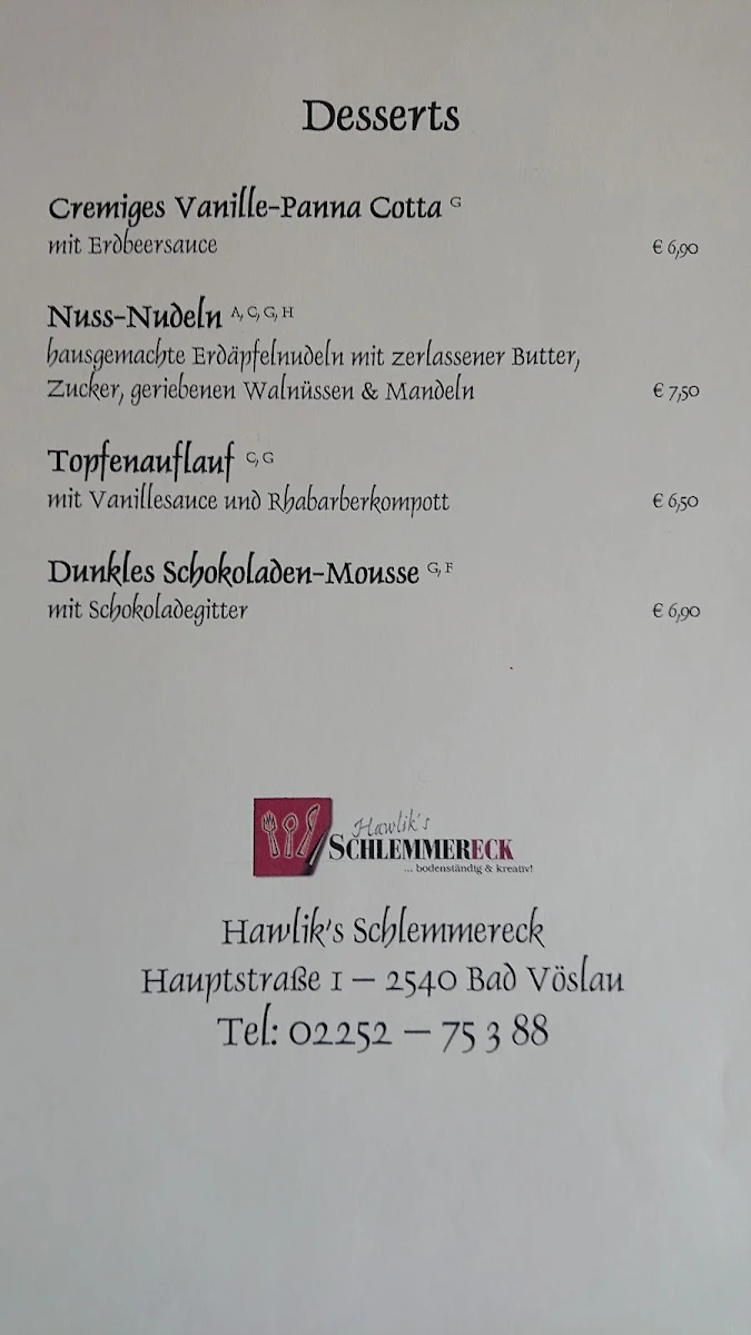 Speisekarte photo 4