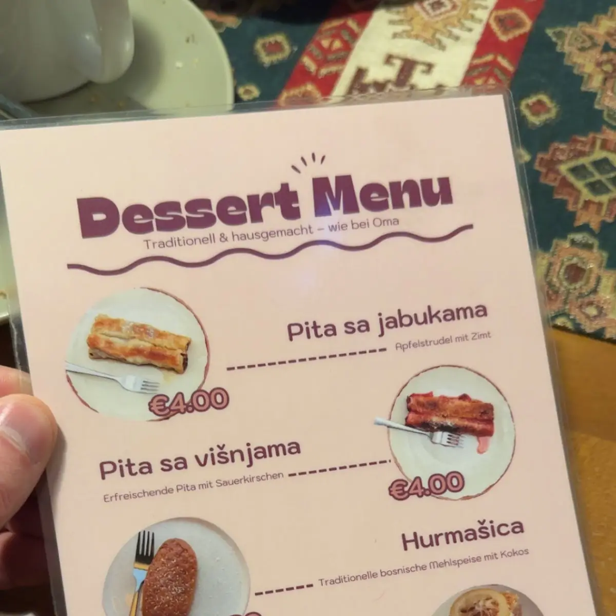 Speisekarte photo 3