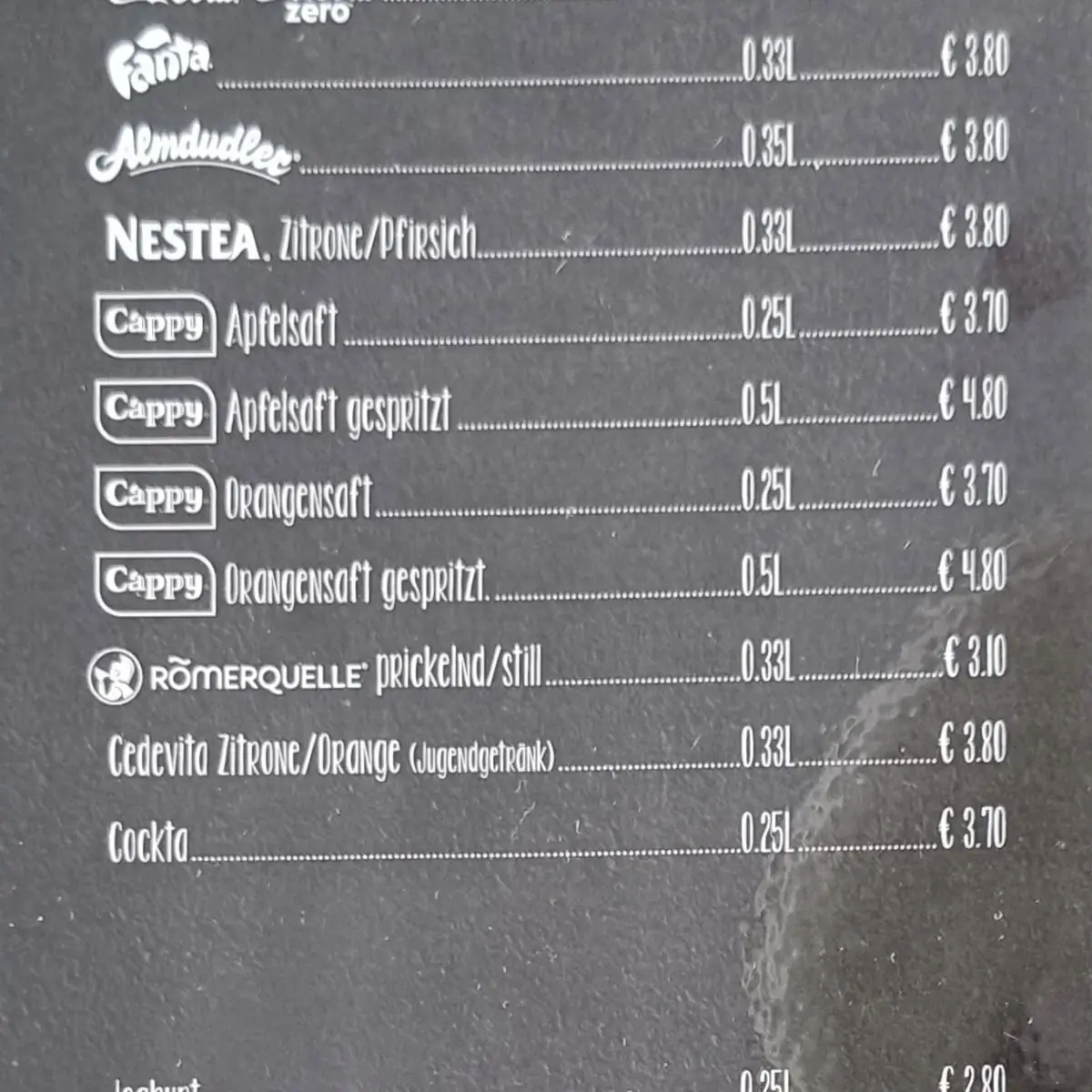 Speisekarte photo 8