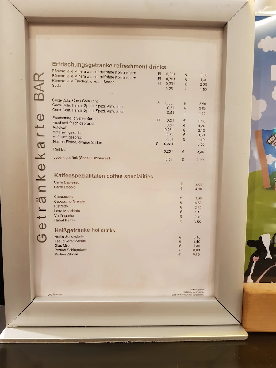Speisekarte photo 1