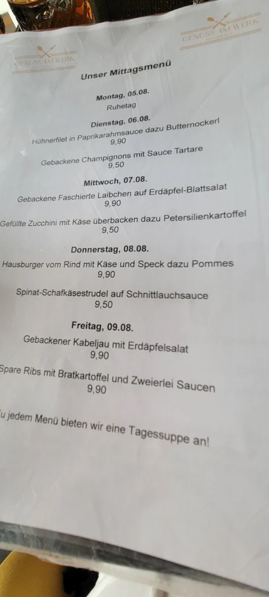Speisekarte photo 5
