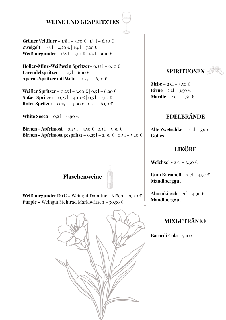 Speisekarte photo 9