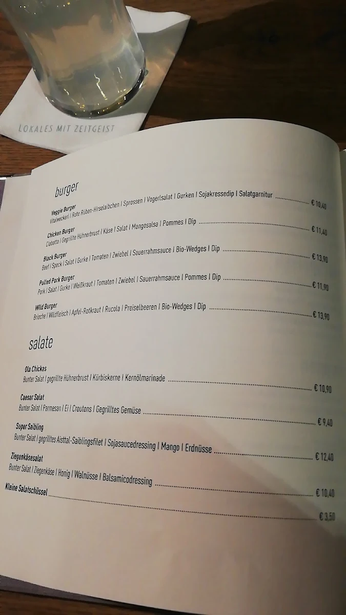 Speisekarte photo 1
