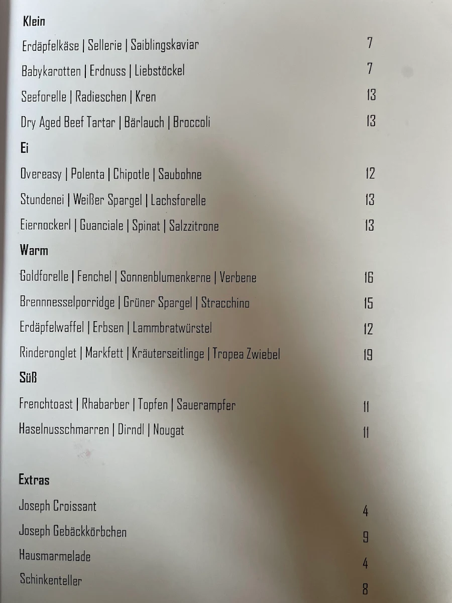 Speisekarte photo 3