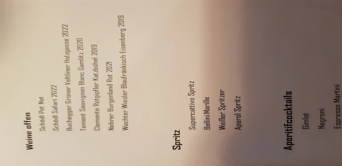 Speisekarte photo 6