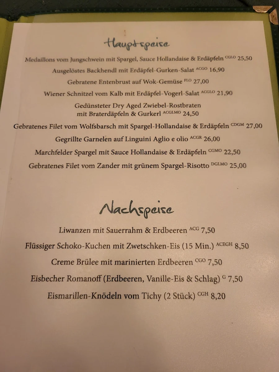 Speisekarte photo 1