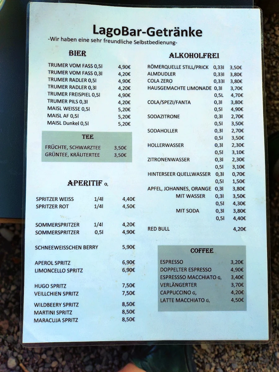 Speisekarte photo 4