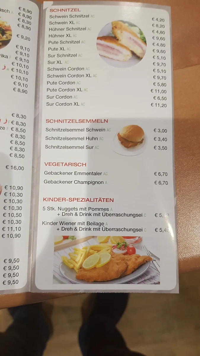 Speisekarte photo 3