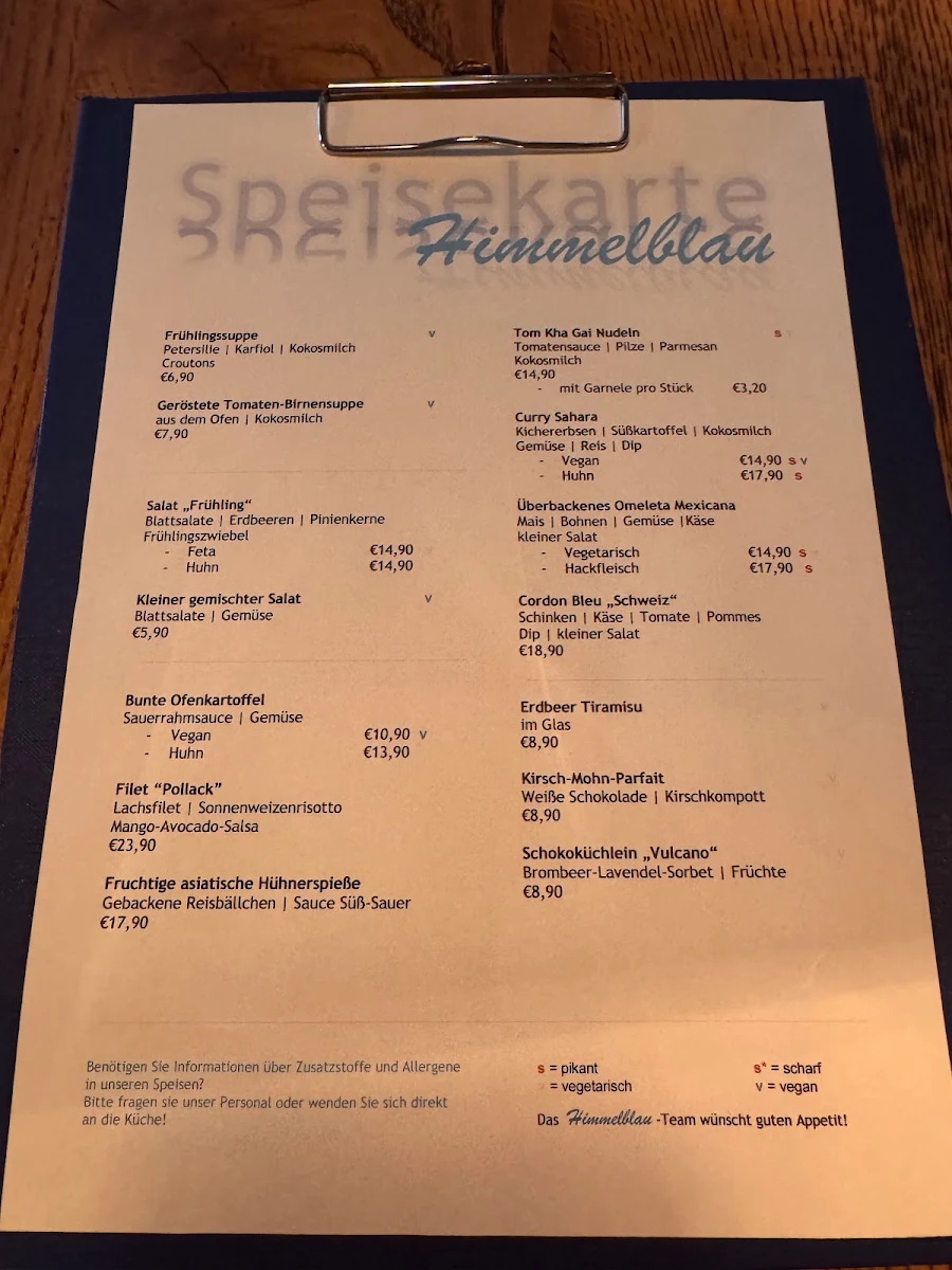Speisekarte photo 1