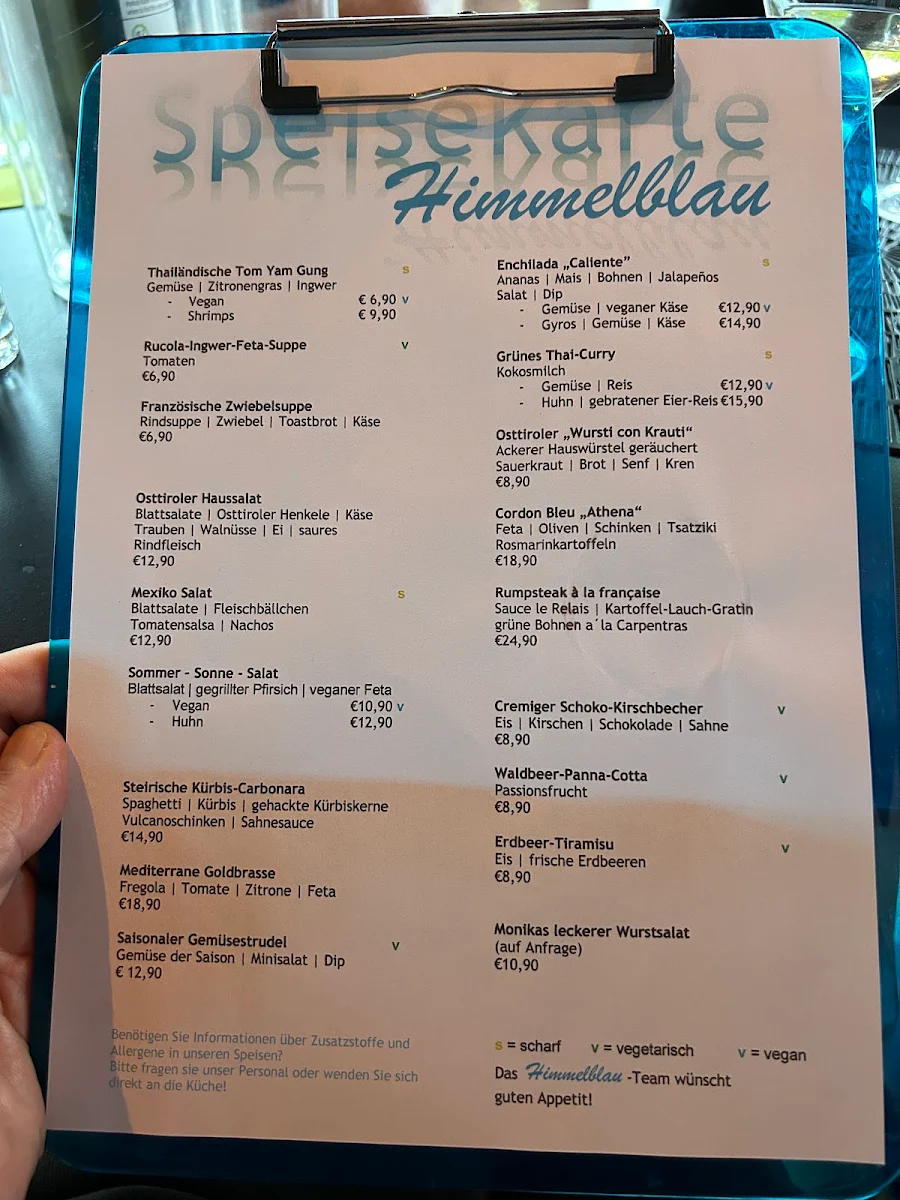 Speisekarte photo 3