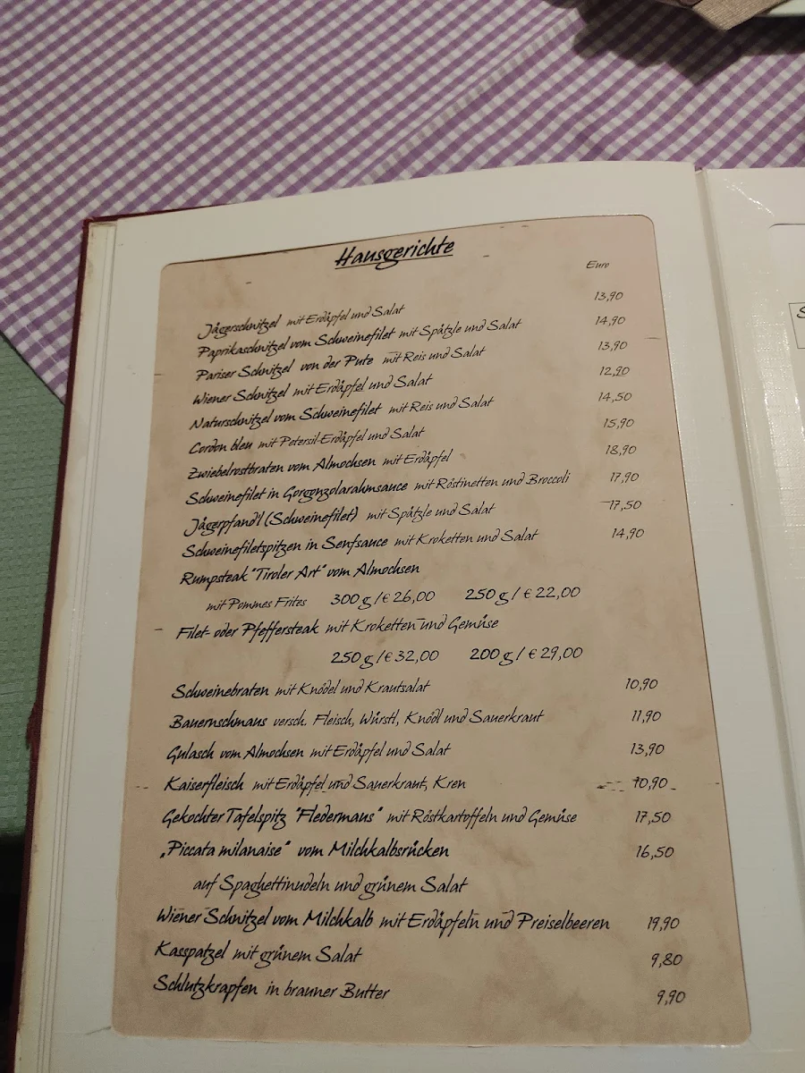 Speisekarte photo 8