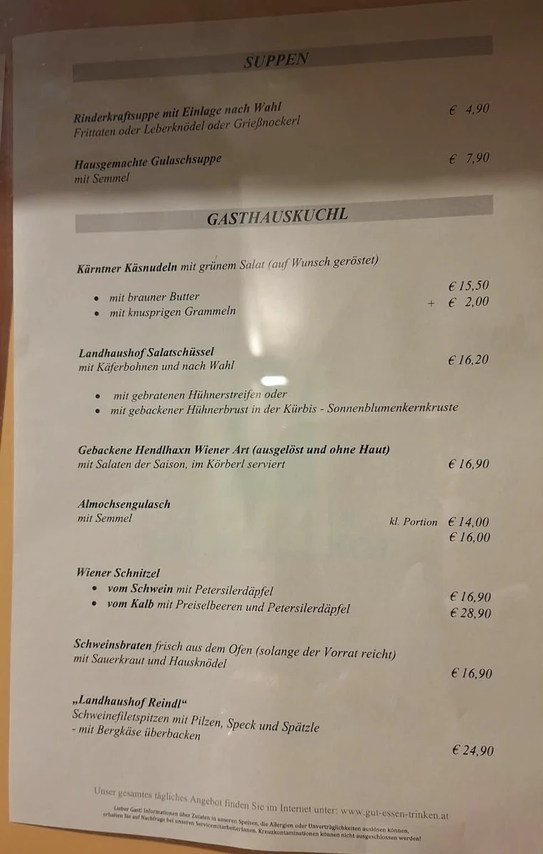 Speisekarte photo 3