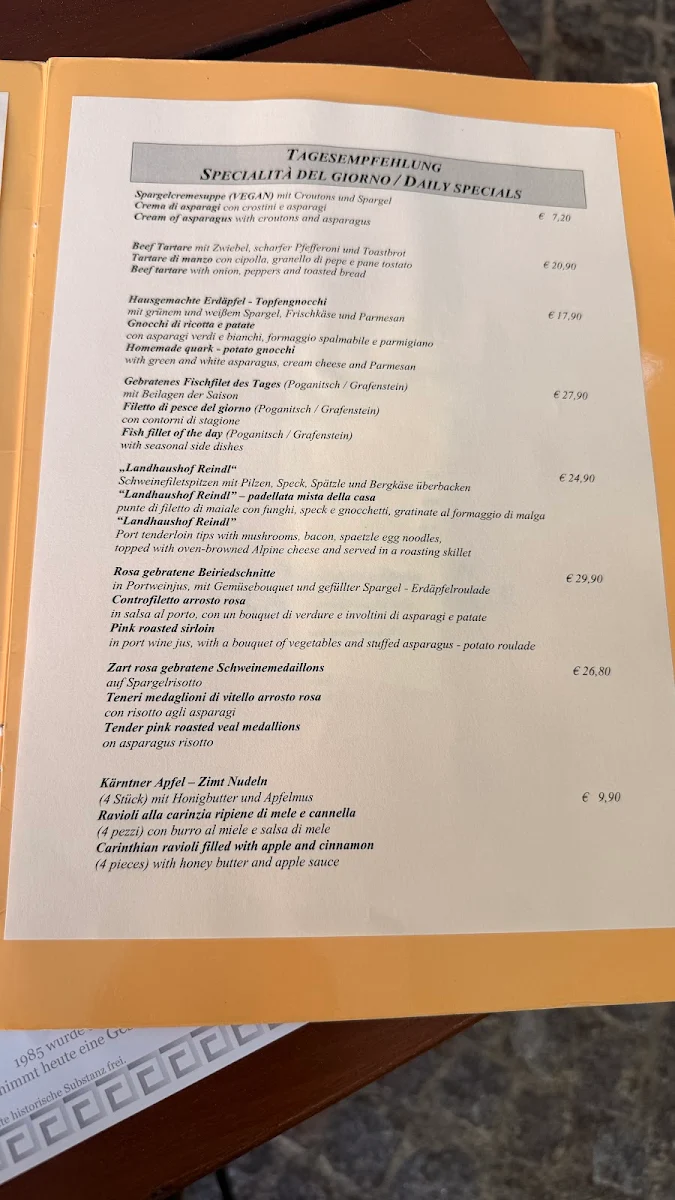 Speisekarte photo 6