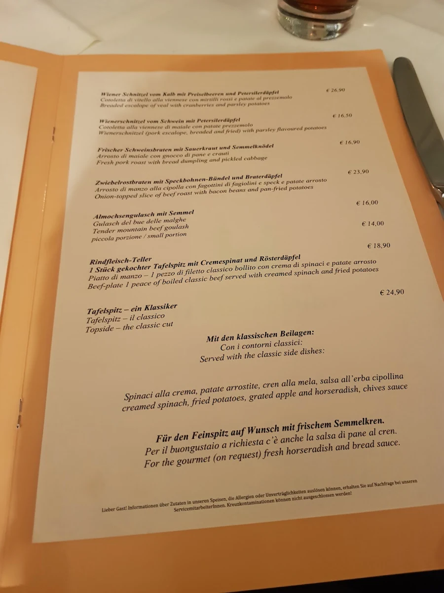 Speisekarte photo 8