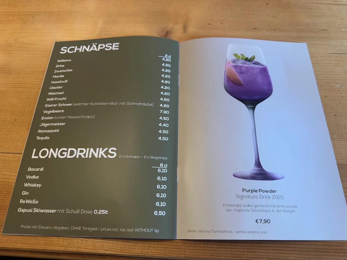 Speisekarte photo 2
