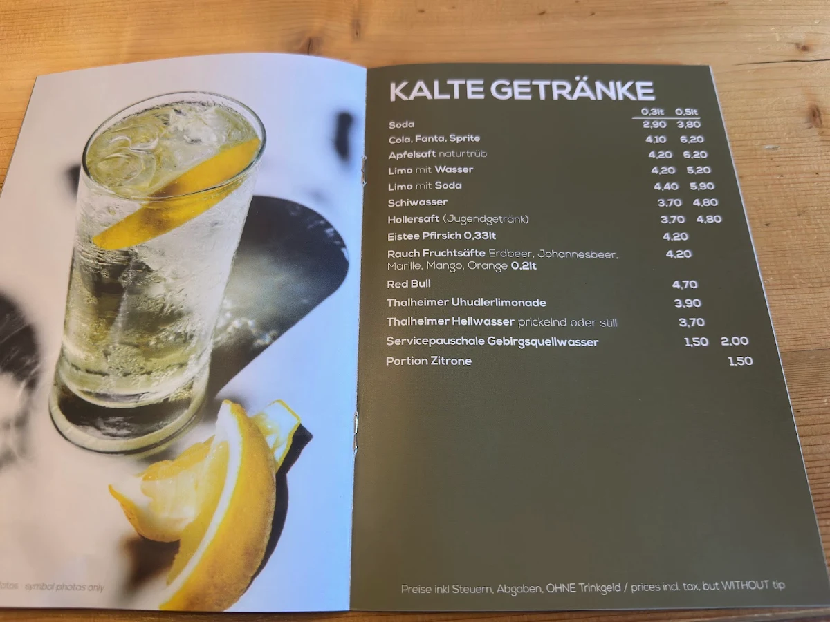 Speisekarte photo 4