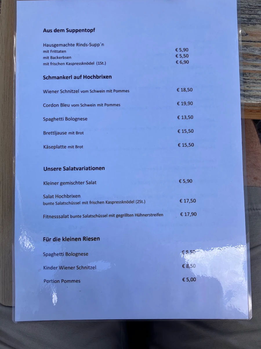 Speisekarte photo 4