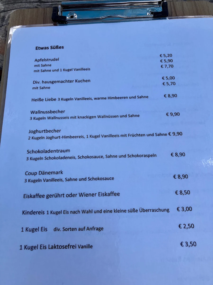 Speisekarte photo 5