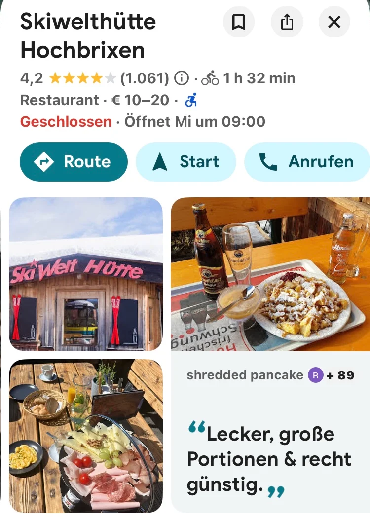 Speisekarte photo 9