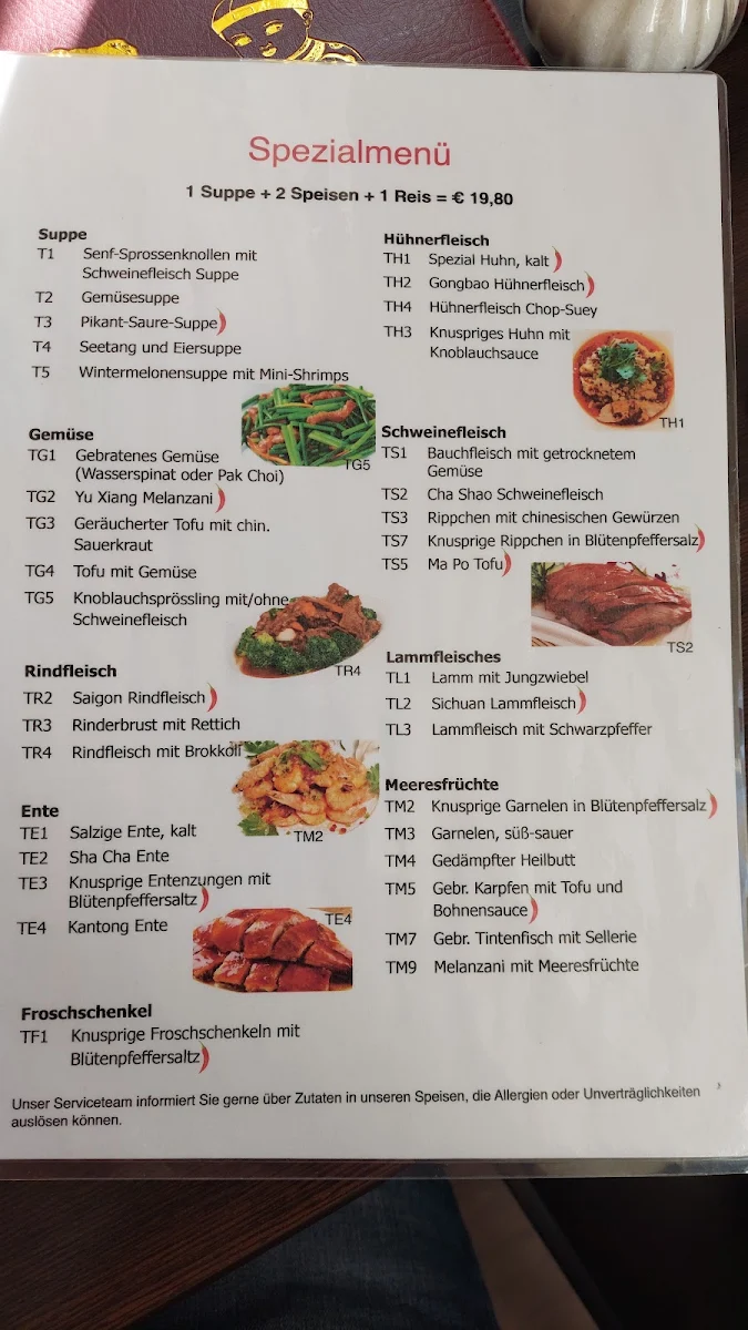 Speisekarte photo 1
