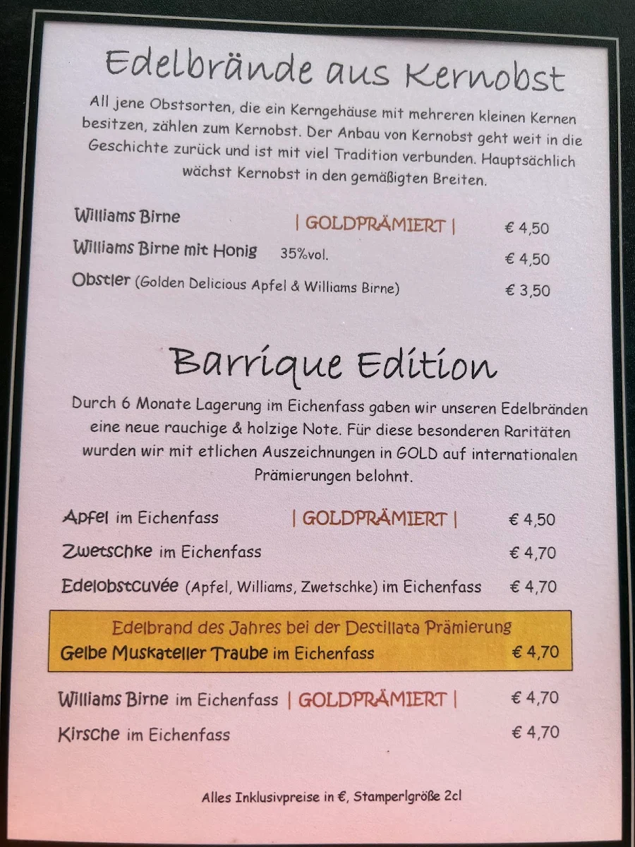Speisekarte photo 1