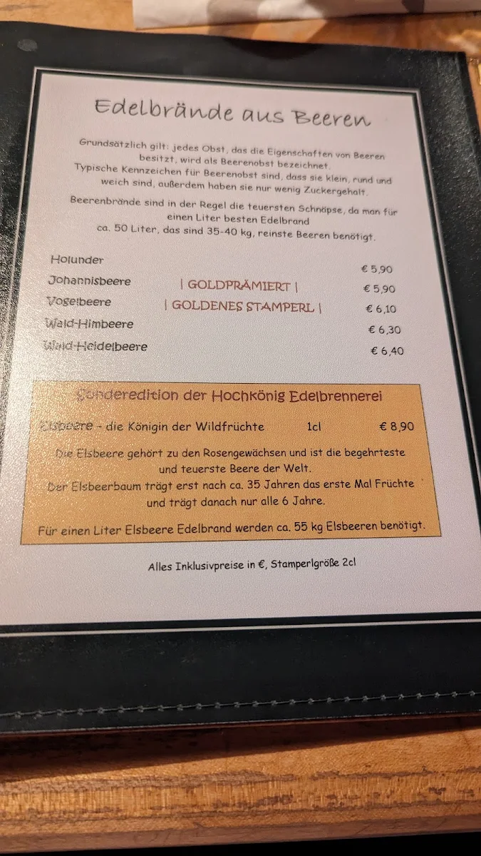 Speisekarte photo 5