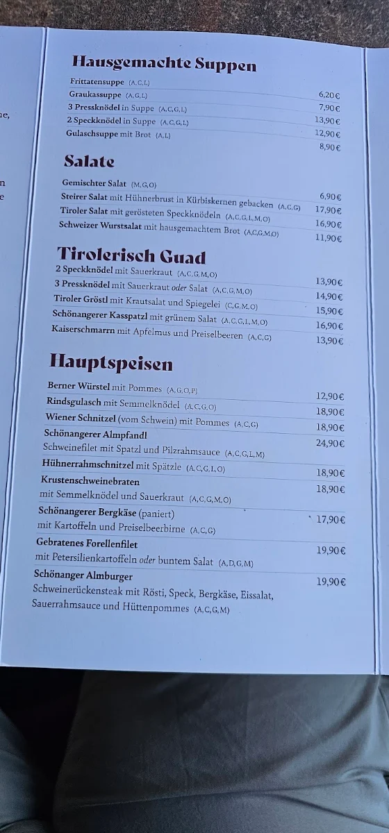 Speisekarte photo 6