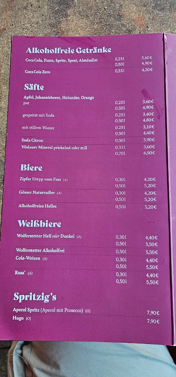 Speisekarte photo 8