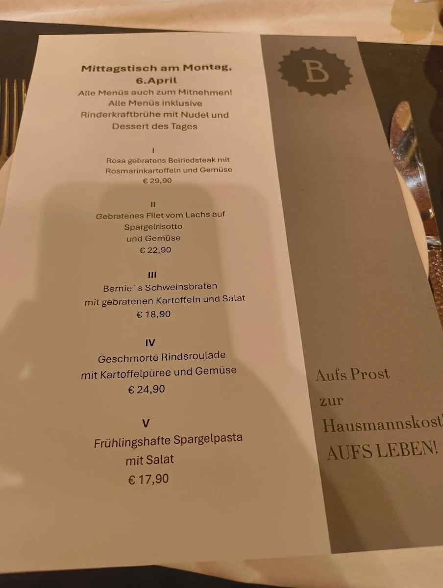 Speisekarte photo 2