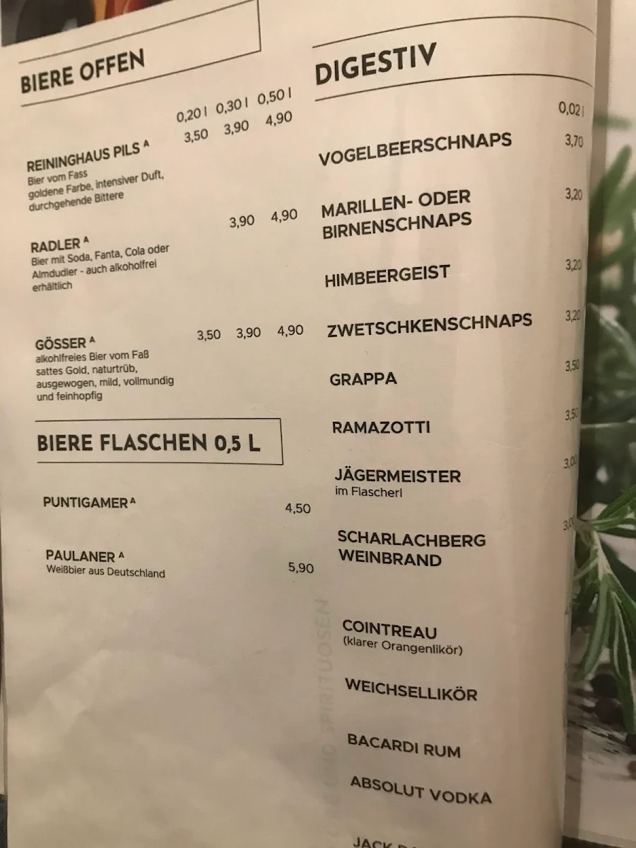 Speisekarte photo 1