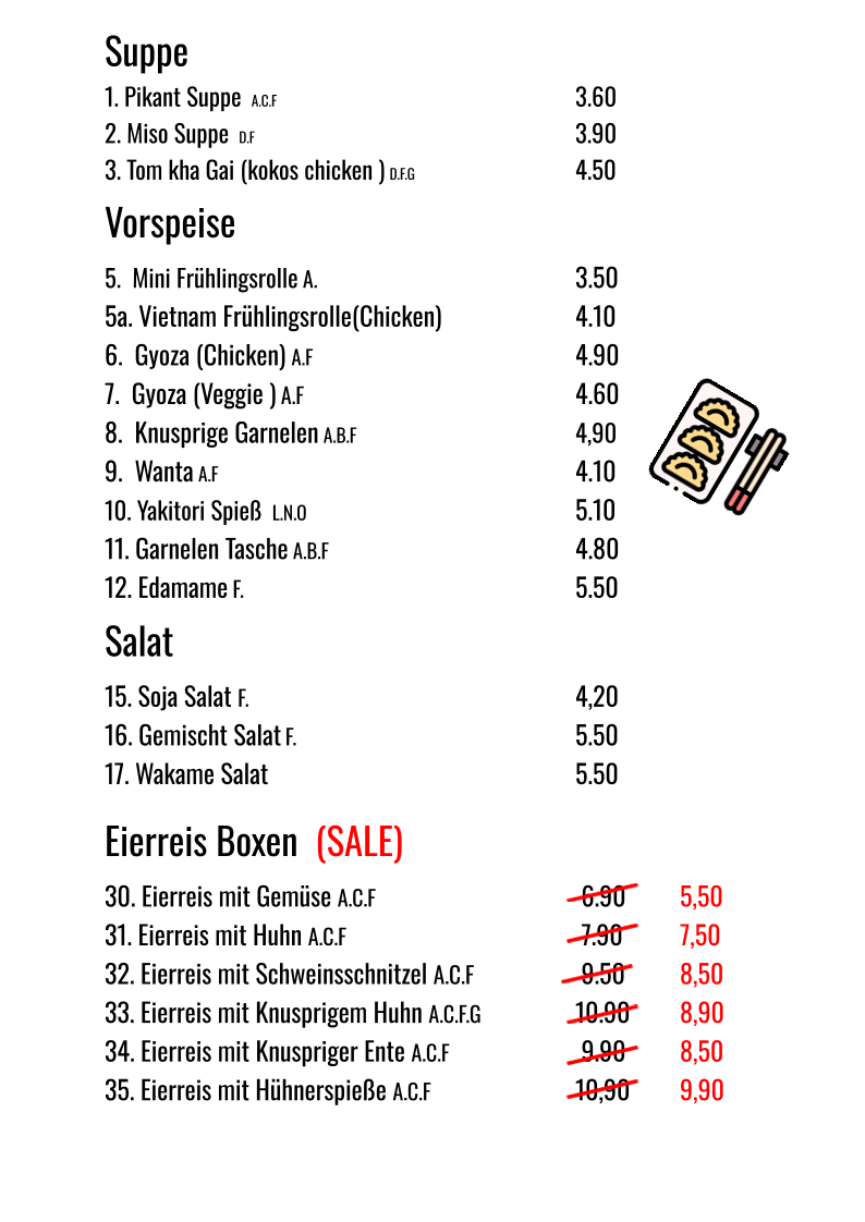 Speisekarte photo 3