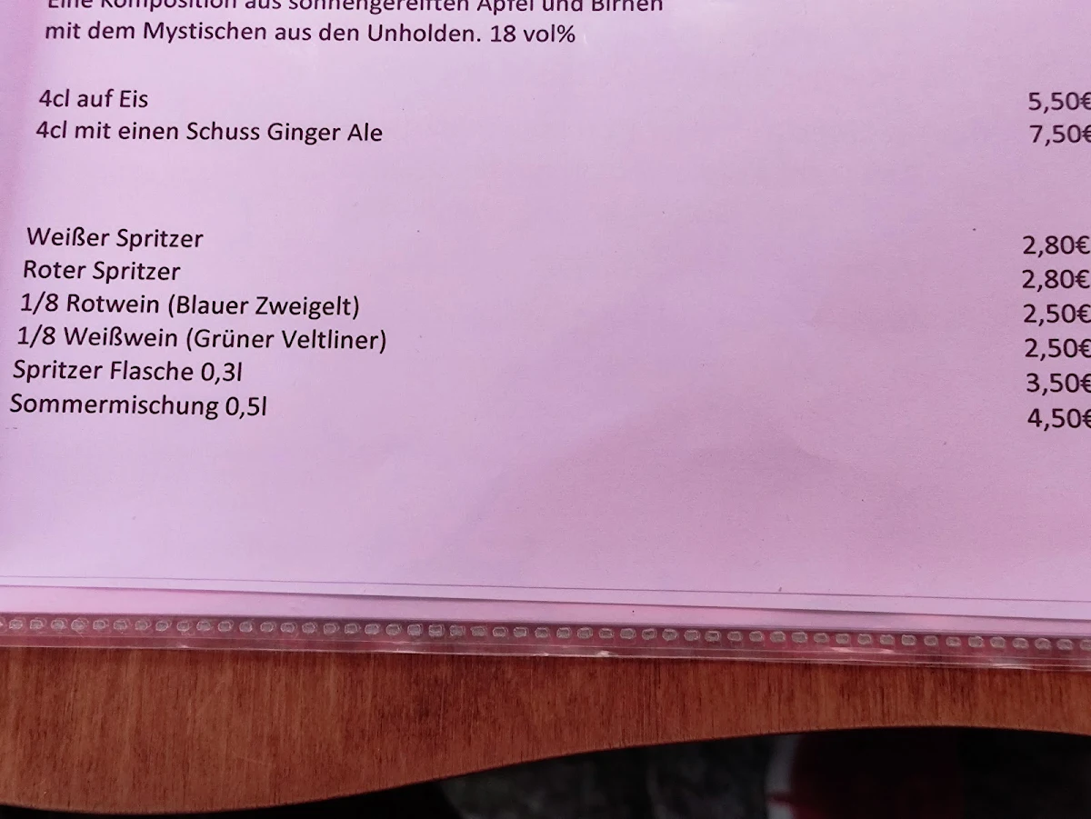Speisekarte photo 1