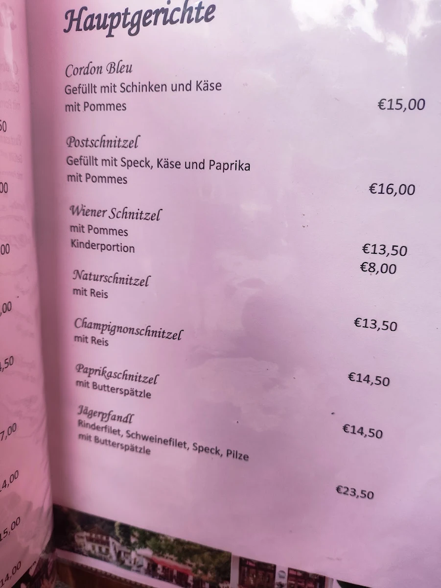Speisekarte photo 4