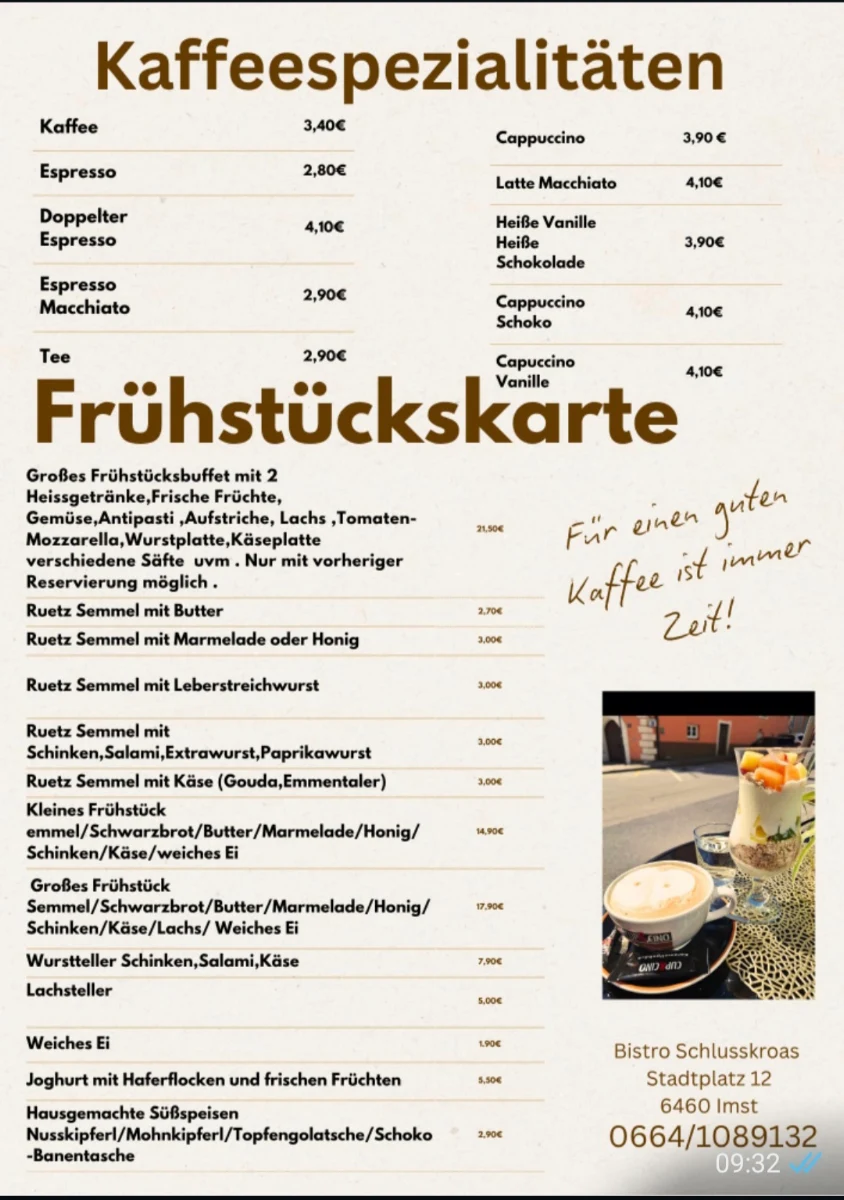 Speisekarte photo 1