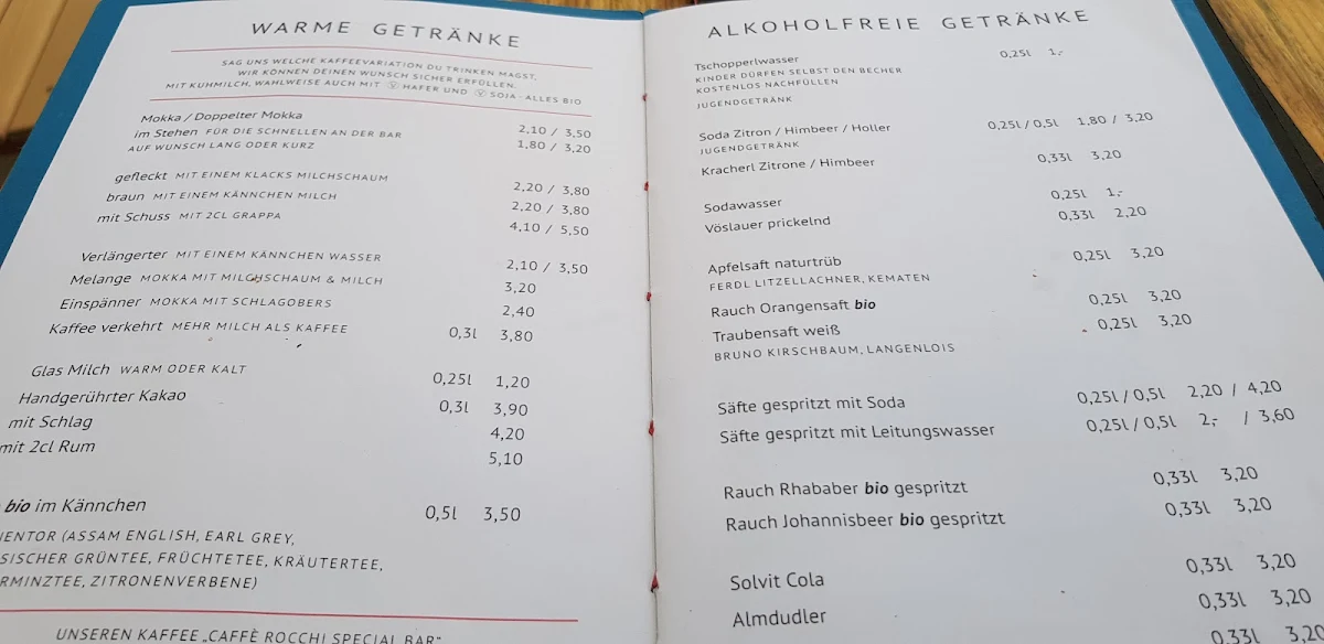 Speisekarte photo 2