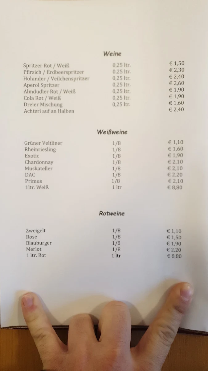 Speisekarte photo 1