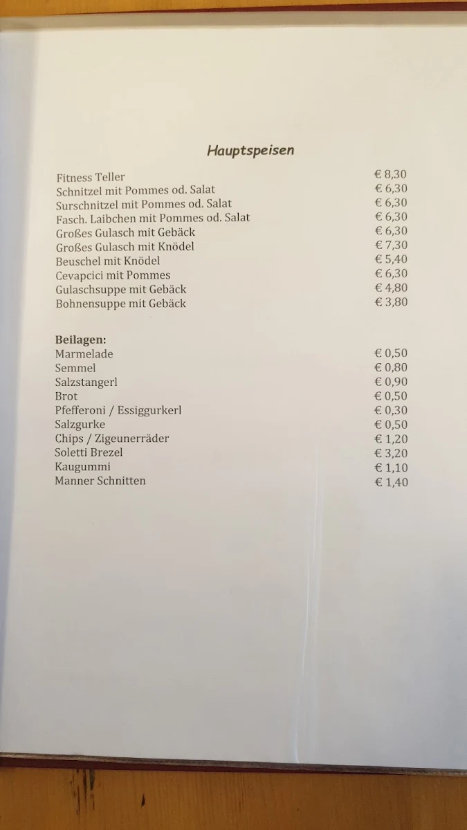 Speisekarte photo 3