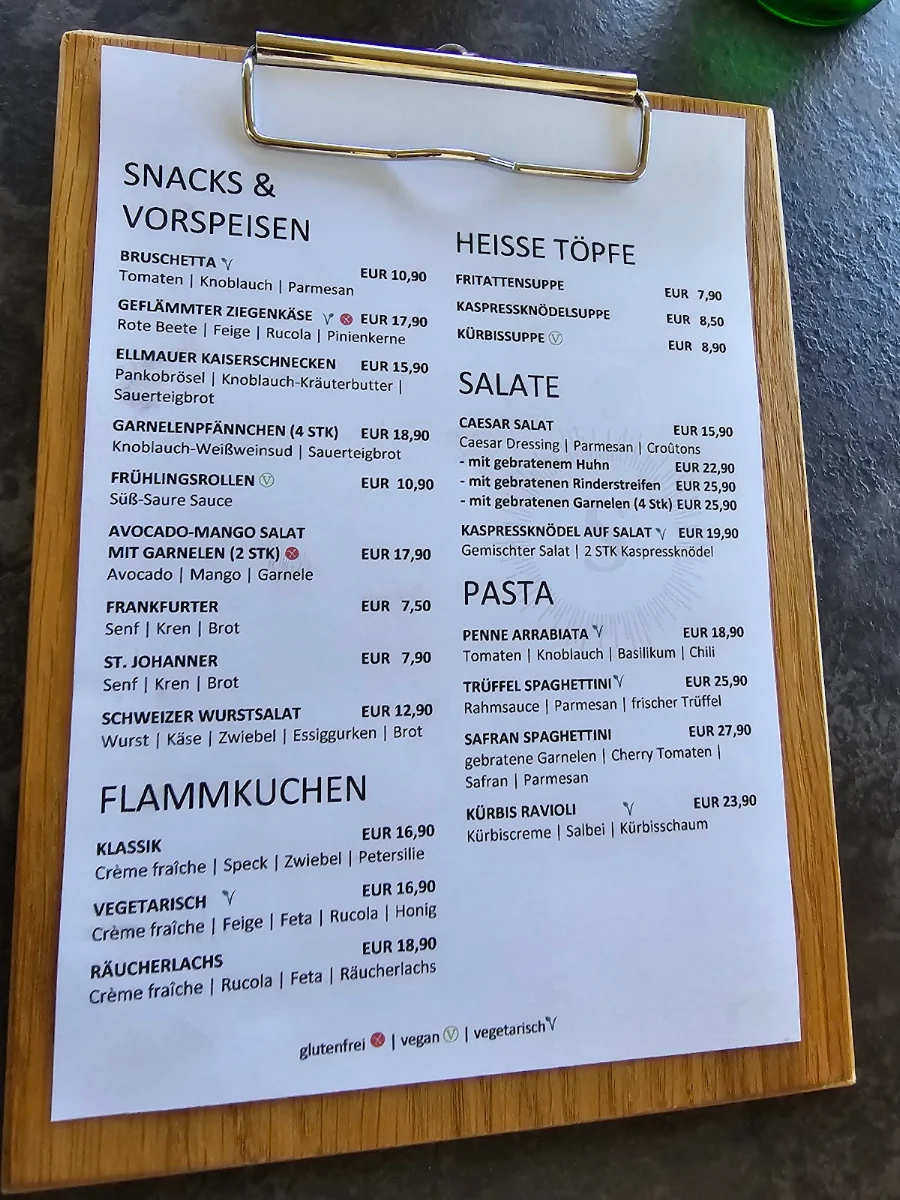 Speisekarte photo 2