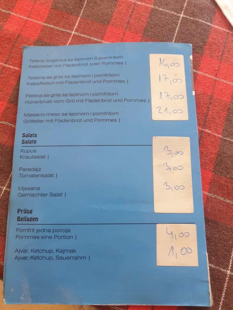 Speisekarte photo 1