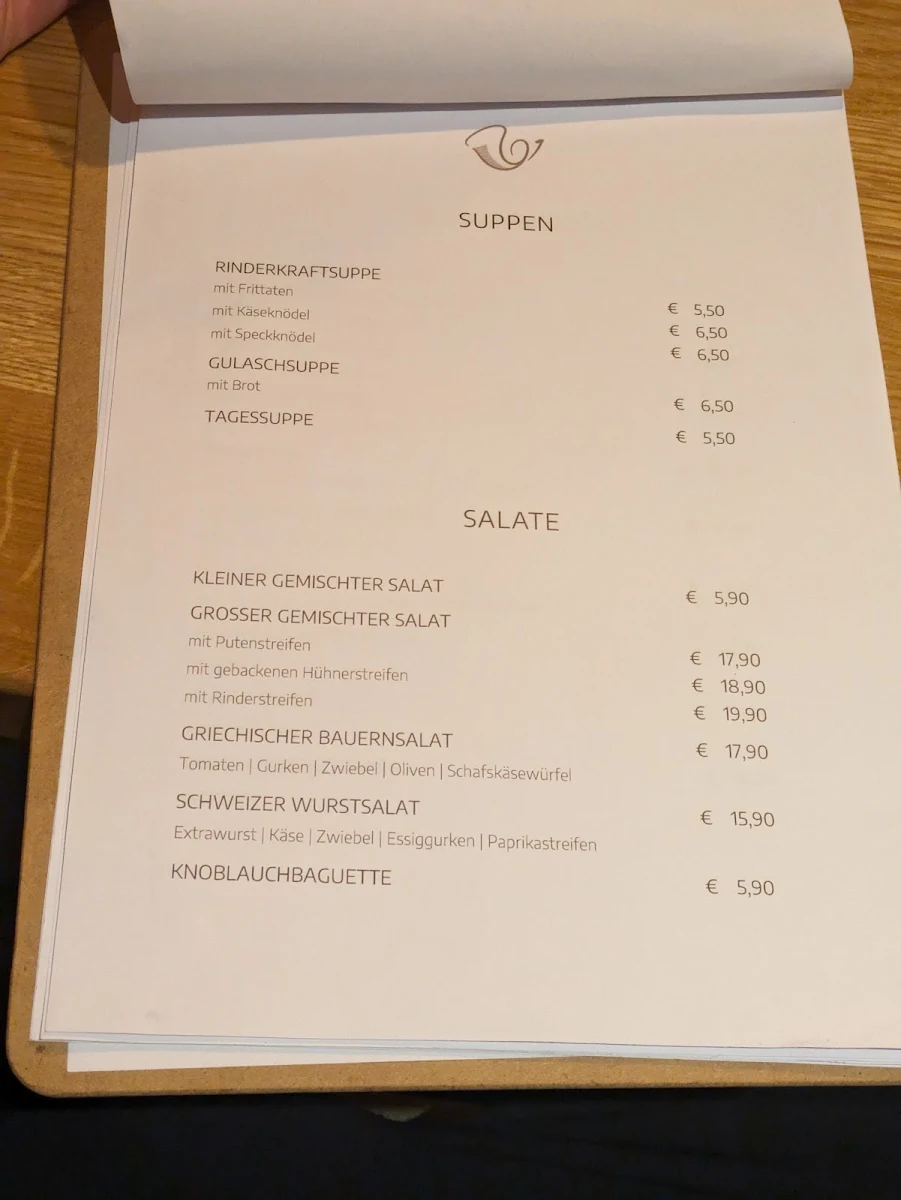 Speisekarte photo 1