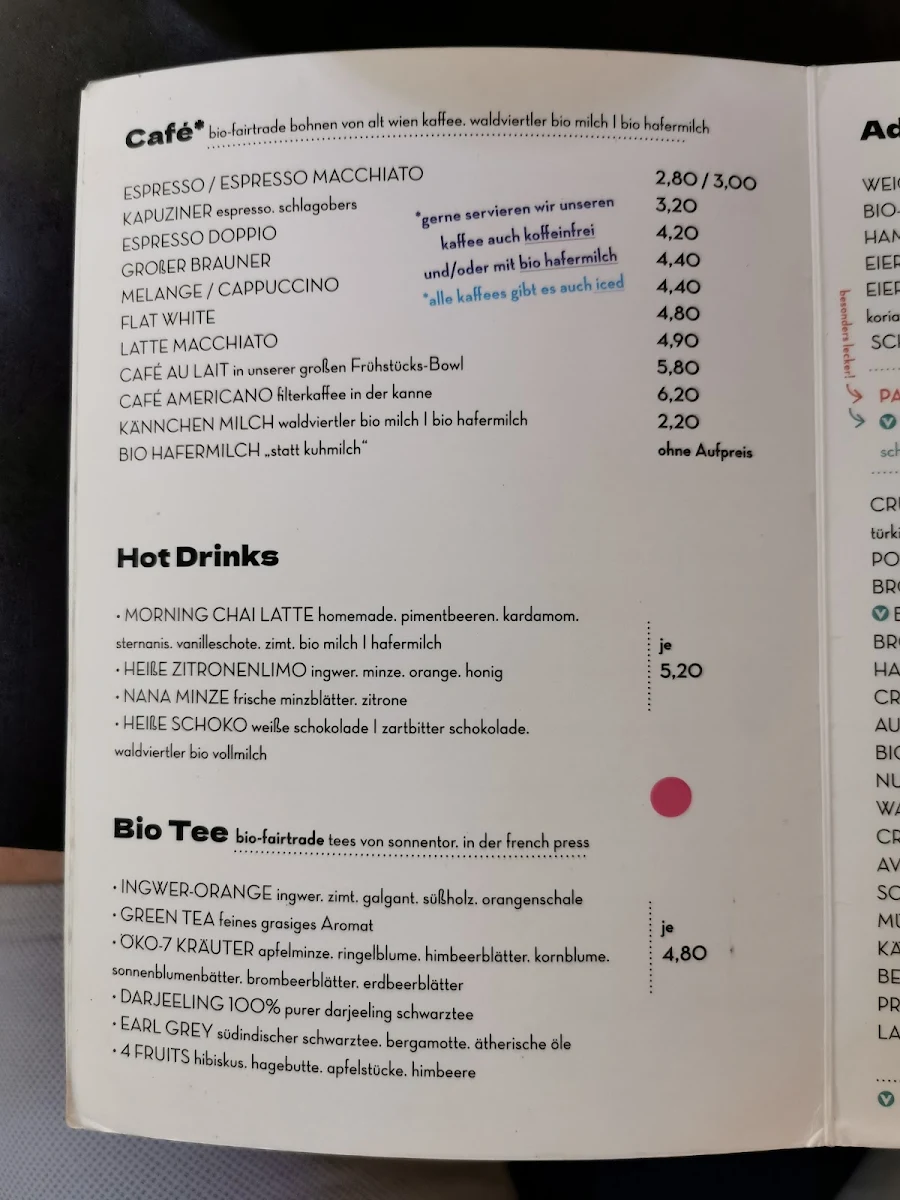 Speisekarte photo 6