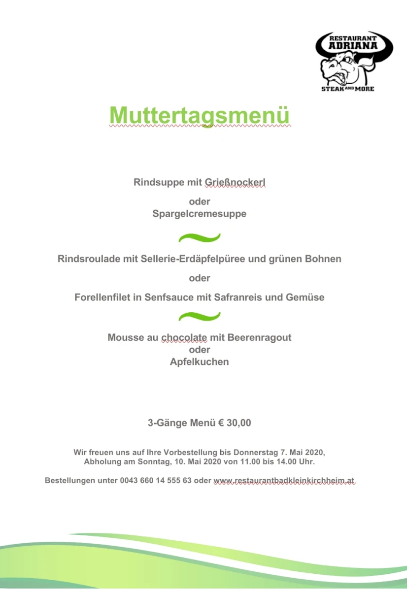 Speisekarte photo 4
