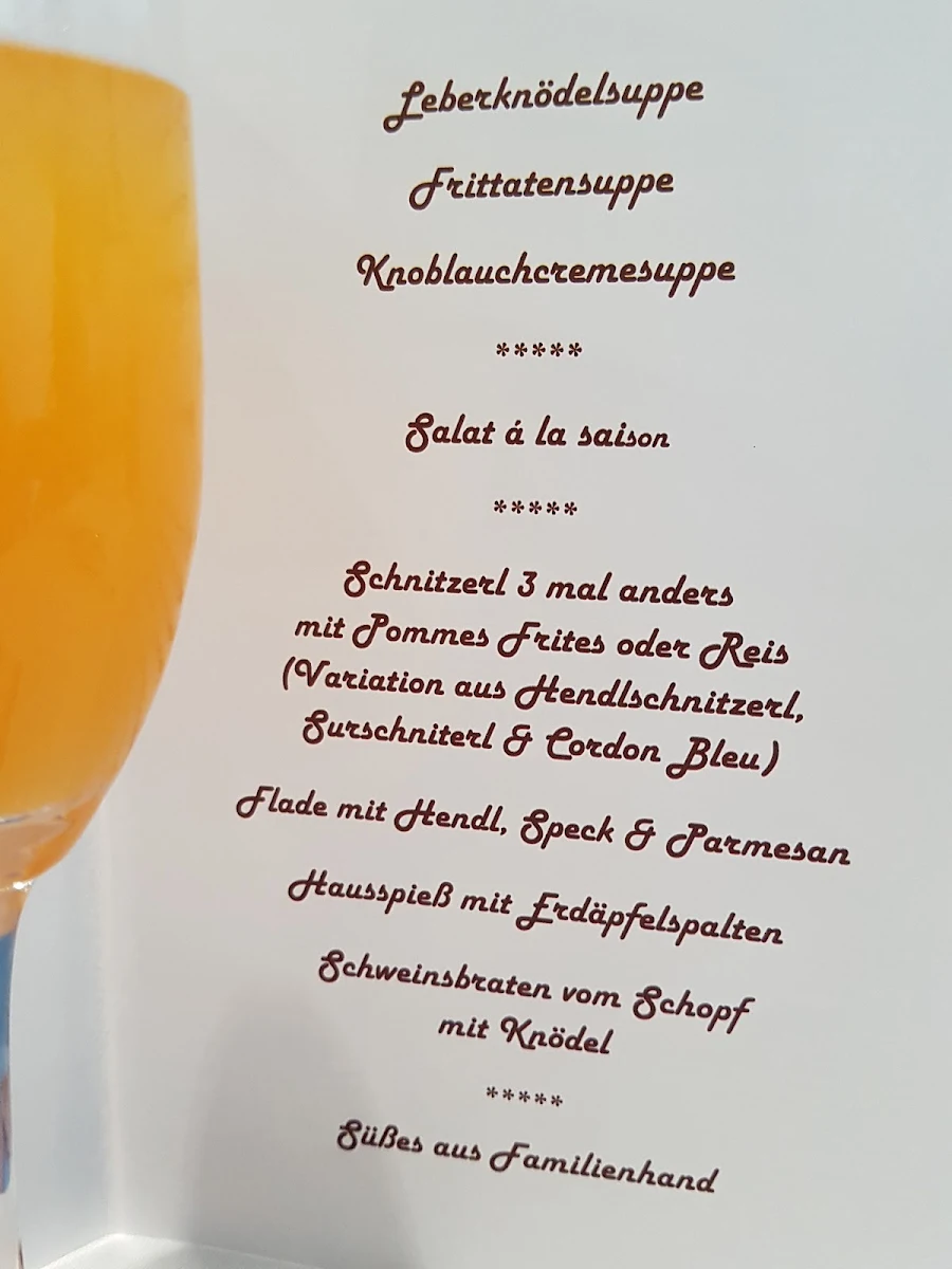 Speisekarte photo 1