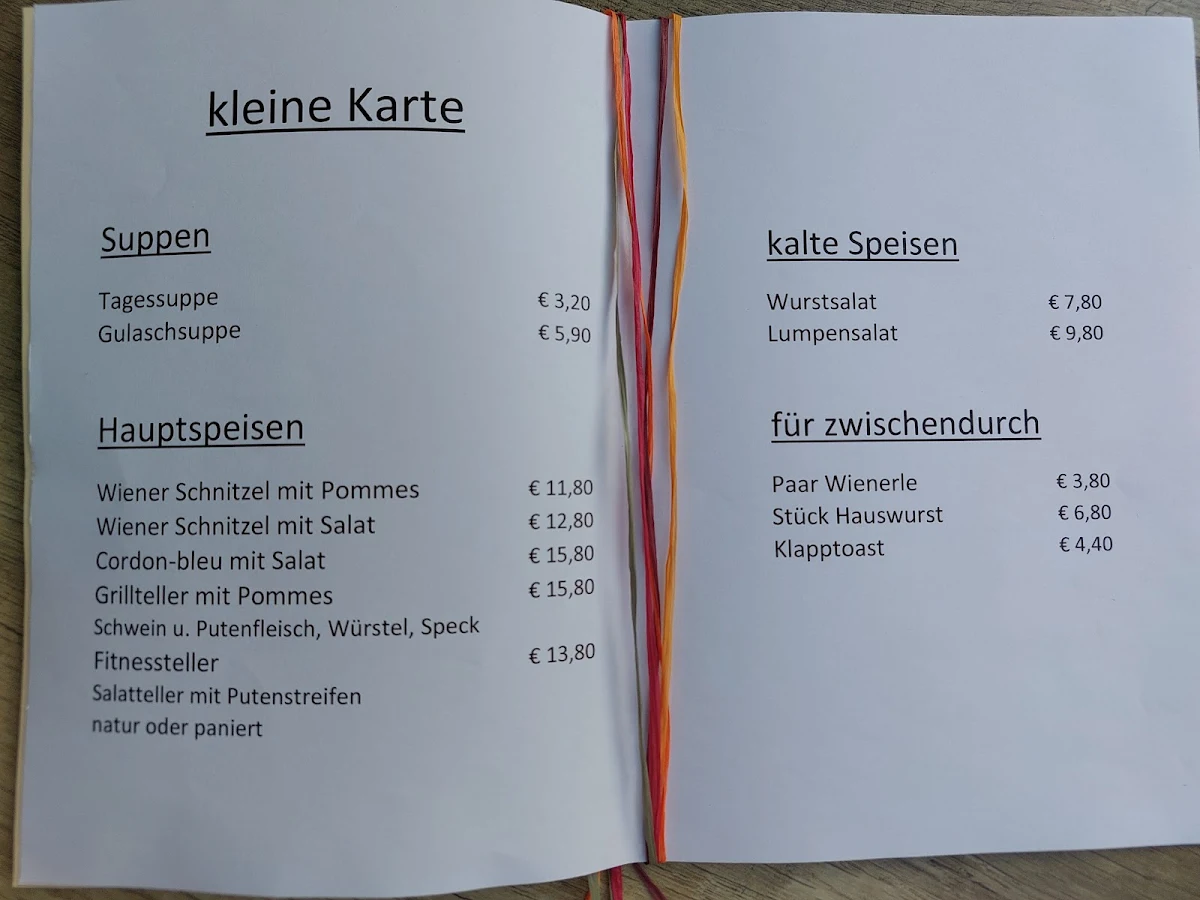Speisekarte photo 1