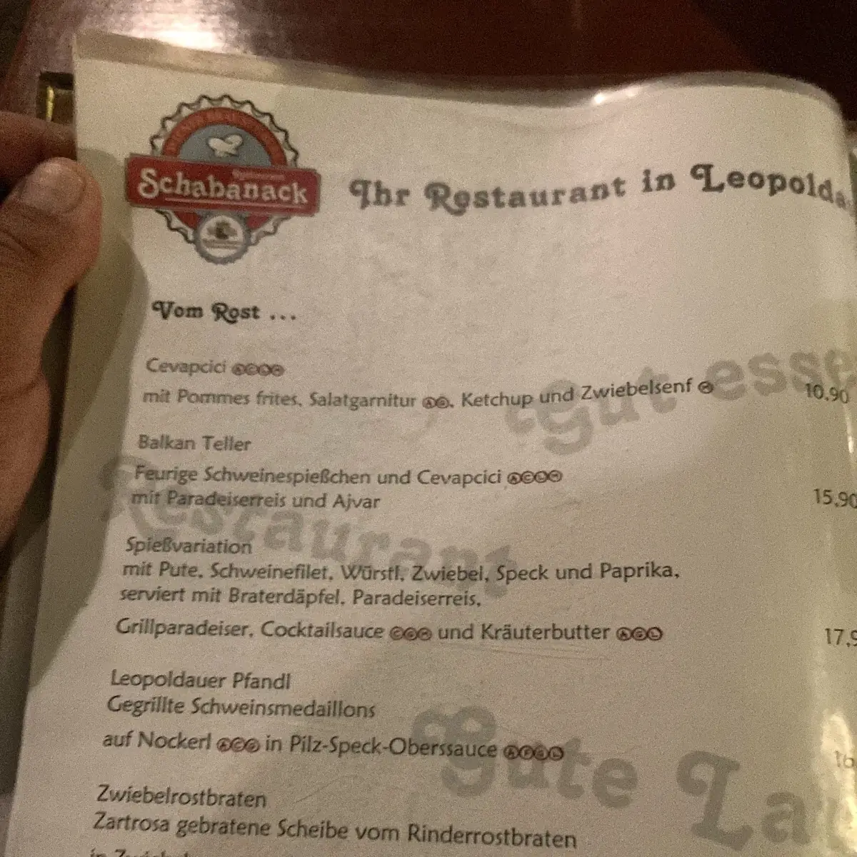 Speisekarte photo 6