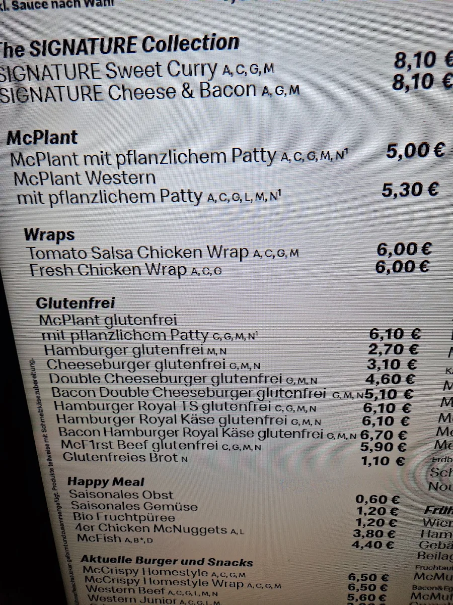 Speisekarte photo 1